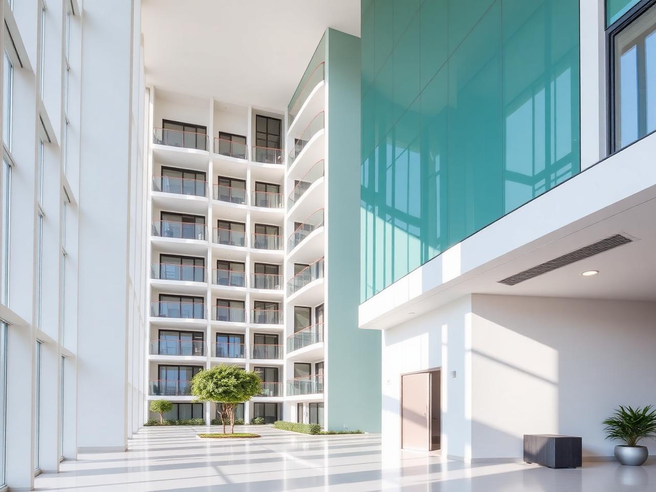 Condomínio residencial moderno
